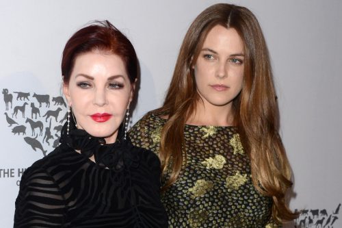 Priscilla Presley and Riley Keough at the Humane Society of the United States LA Gala in 2016