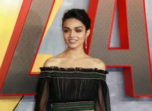 Rachel Zegler at a screening of "Shazam! Fury of the Gods" in March 2023