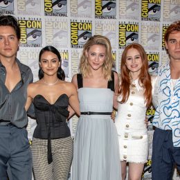Cole Sprouse, Camila Mendes, Lili Reinhart, Madelaine Petsch, and KJ Apa at 2019 Comic-Con in San Diego