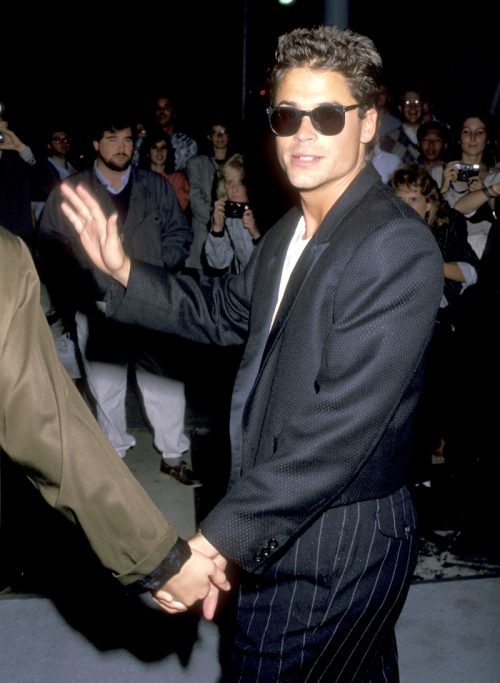 Rob Lowe at the Starlight Foundation Benefit in 1988