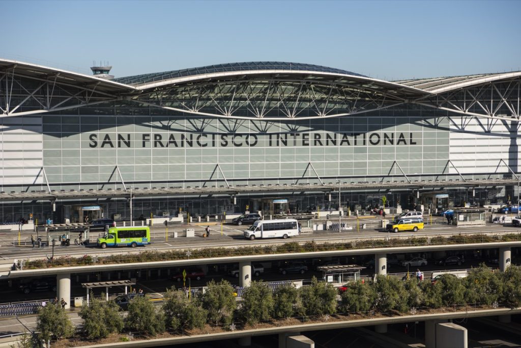 San Francisco International Airport from outside
