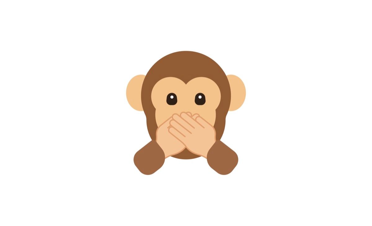 speak no evil emoji