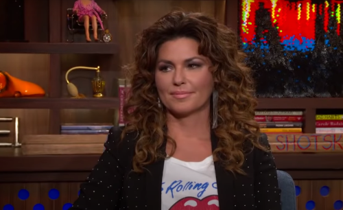 Shania Twain on "Watch What Happens Live" in 2015