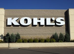 Kohl's retail storefront. Kohl's is the second largest department store by sales in the United States.