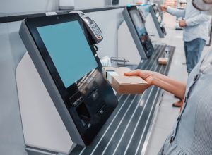 using self-checkout