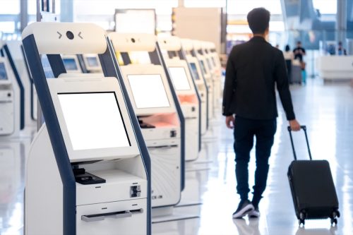 airport check-in kiosks
