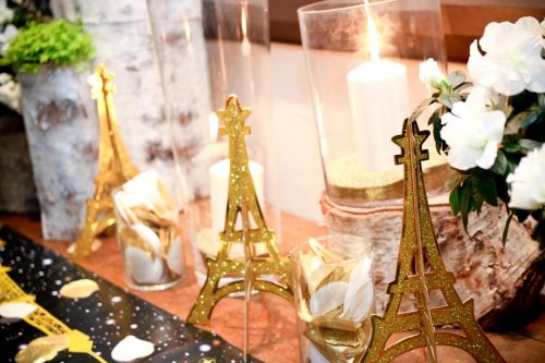 paris themed decorations for retirement party