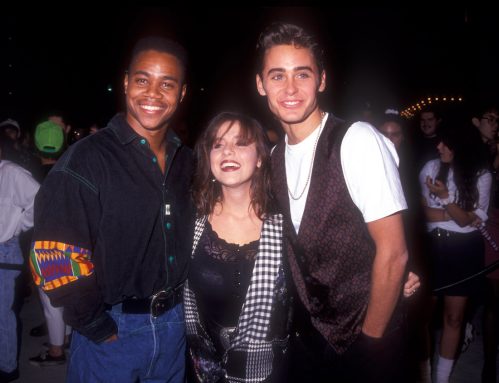 Cuba Gooding Jr., Soleil Moon Frye, and Jared Leto in 1991