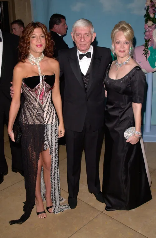 Tori, Aaron, and Candy Spelling at the 2000 Carousel of Hope Ball
