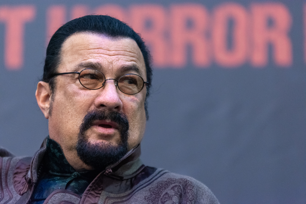 Steven Seagal at Weekend of Hell 2018 in Germany
