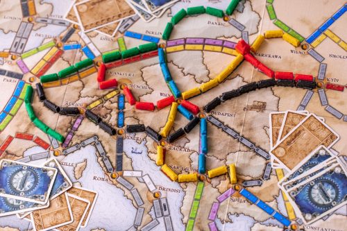 image of board game Ticket to Ride