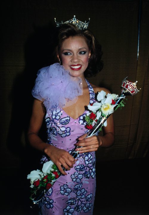 Vanessa Williams after winning Miss America in 1983