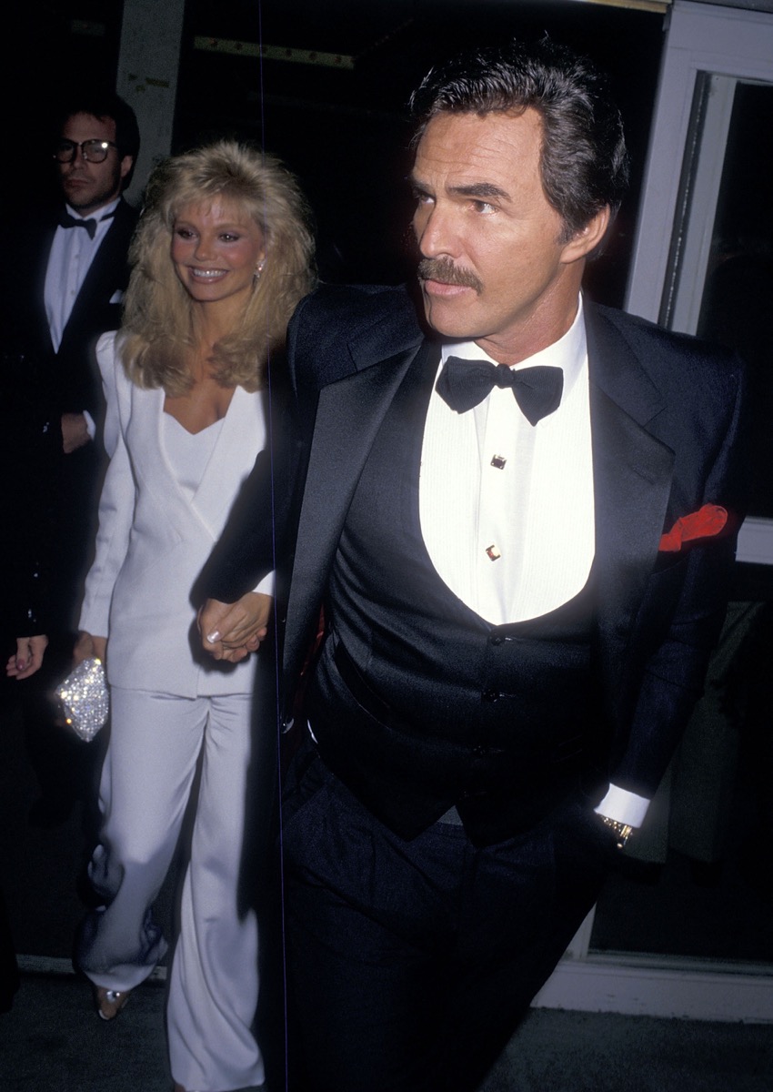 Burt Reynolds and Loni Anderson in 1988