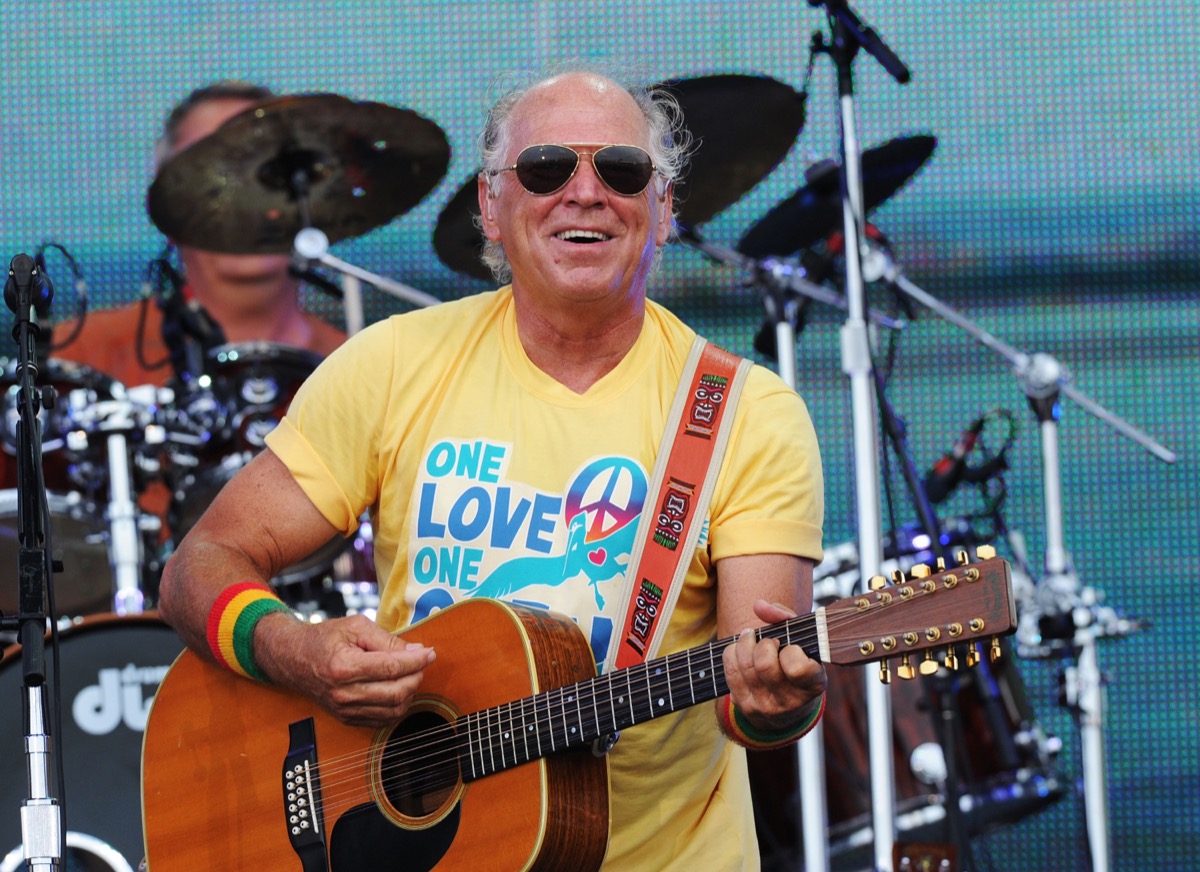 jimmy buffett on stage