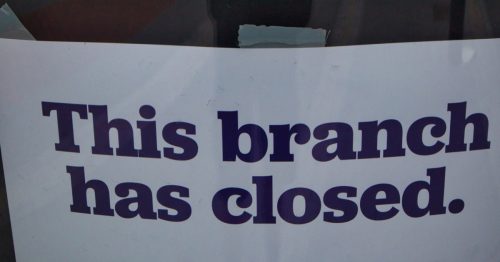 Notice of banking closure