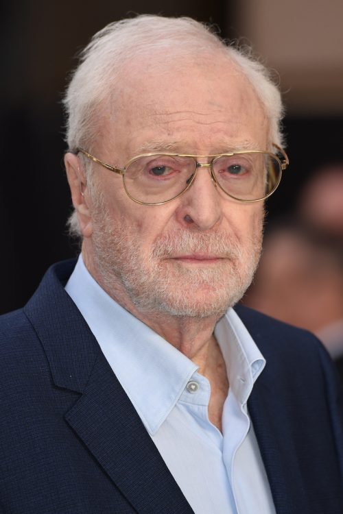 Michael Caine at the premiere of "King of Thieves" in 2018