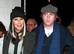 Cher and Elijah Blue Allman at the premiere of "Stuck on You" in 2003