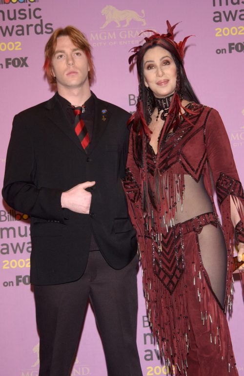 Elijah Blue Allman and Cher at the 2002 Billboard Music Awards