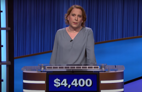 Amy Schneider on "Jeopardy!" 