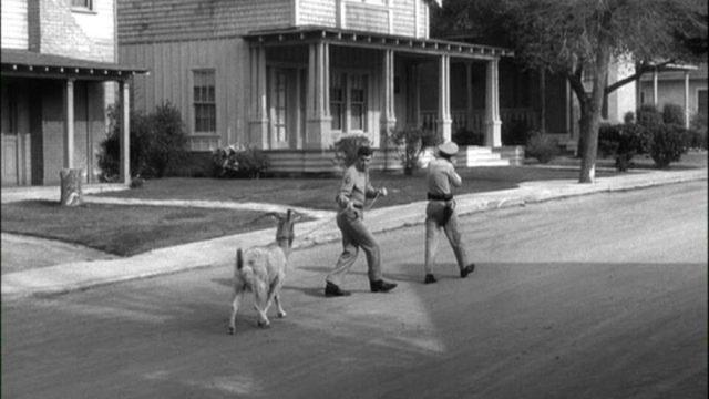 walking through mayberry on the andy griffith show
