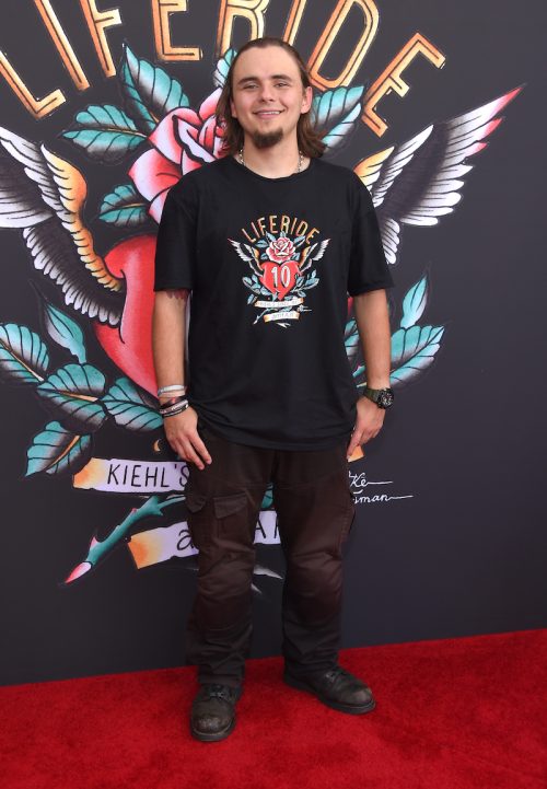 Prince Jackson at the Kiehl's LifeRide for Amfar 10th Anniversary Party in 2019