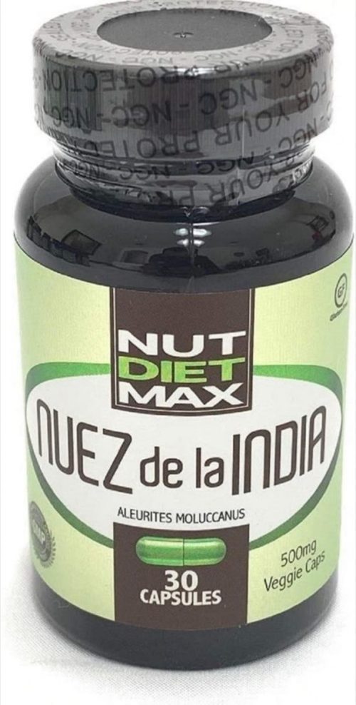 recalled nut diet max nuez de la india capsules