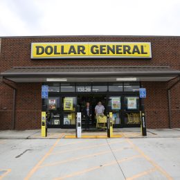 Old Hickory, United States – March 16, 2022: The customers exiting Dollar General with carts full of items