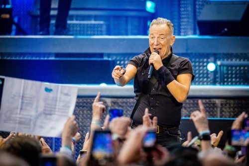 Bruce Springsteen performing in Amsterdam in May 2023