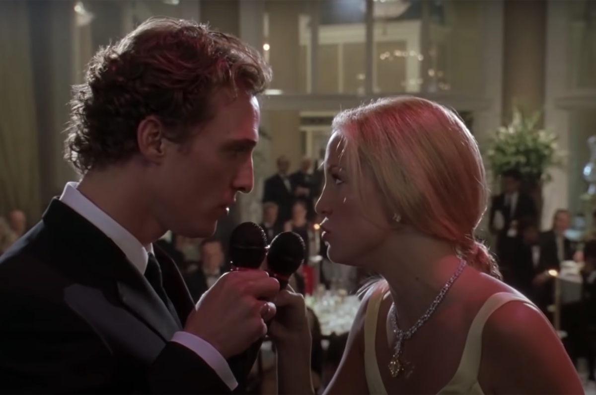 Matthew McConaughey and Kate Hudson in How to Lose a Guy in 10 Days