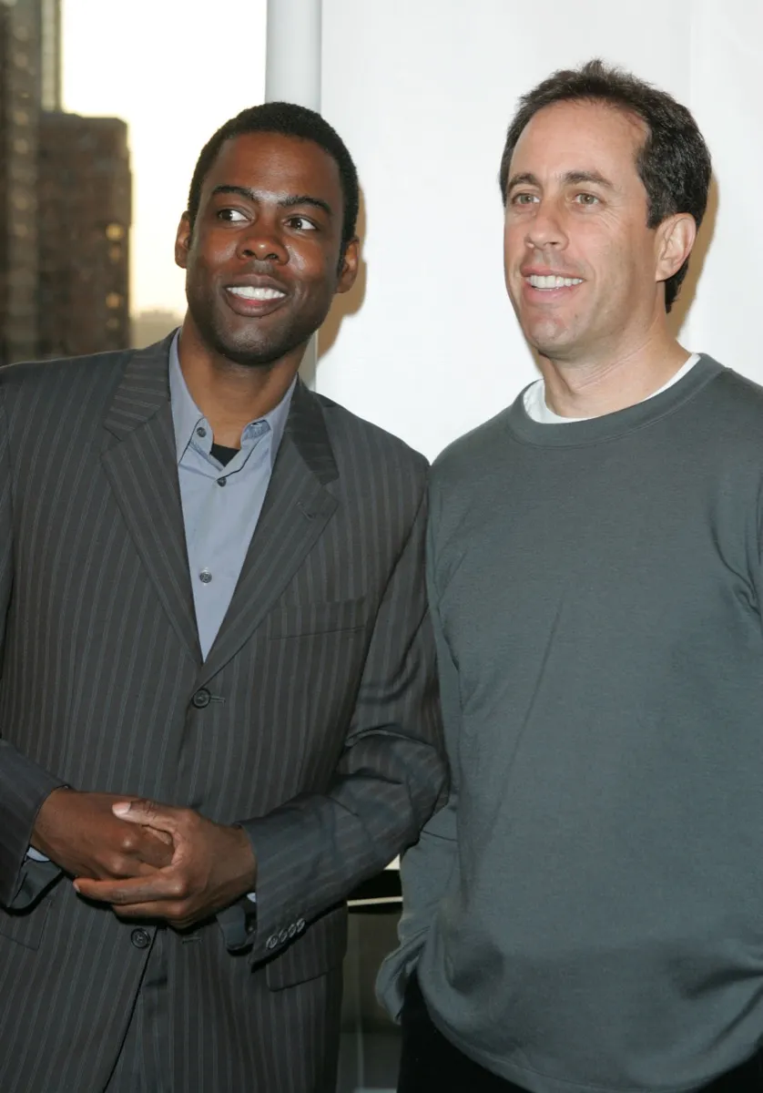 Chris Rock and Jerry Seinfeld in 2005
