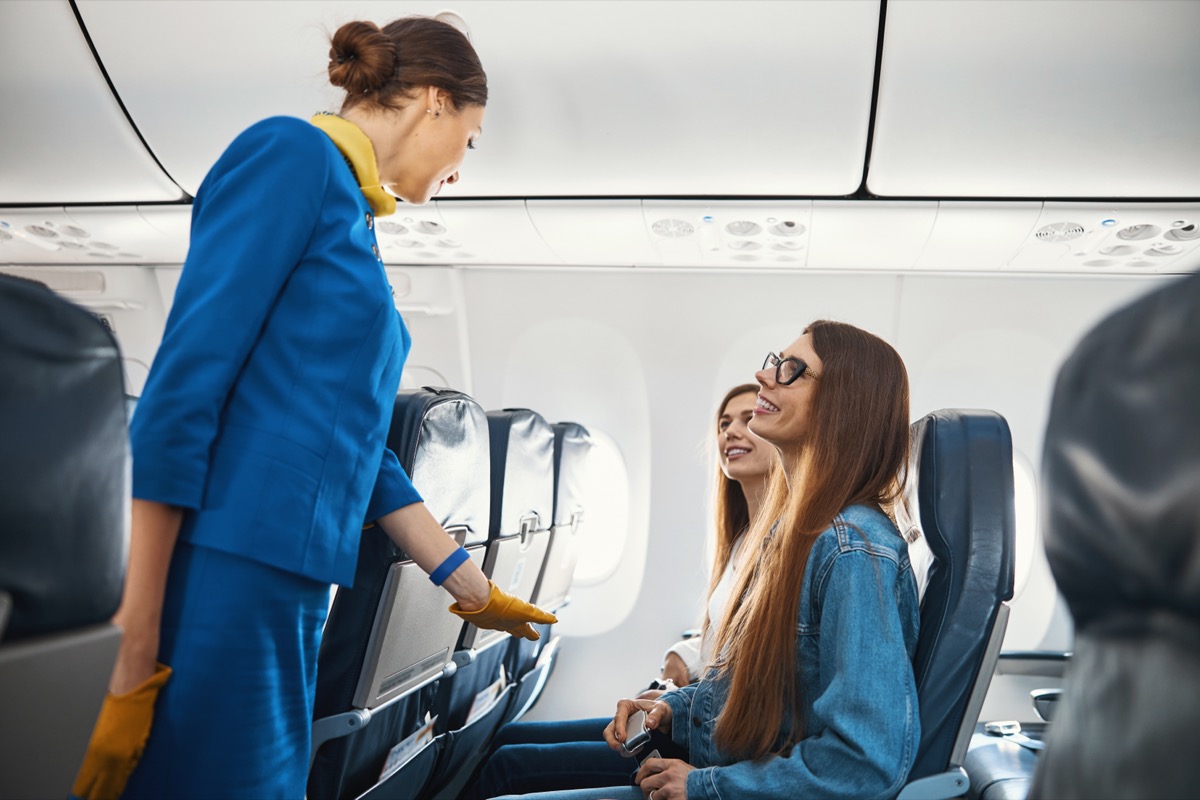 Flight Attendant Says She'd "NEVER" Do 3 Things on a Plane