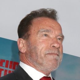 Arnold Schwarzenegger at the premiere of "FUBAR" in May 2023