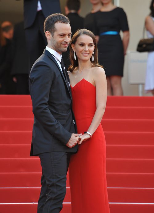 Benjamin Millepied and Natalie Portman at the 2015 Cannes Film Festival
