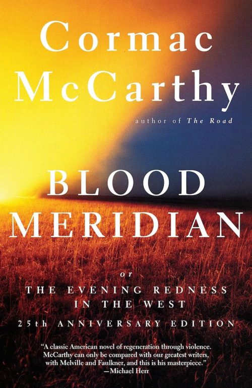 Cover of "Blood Meridian" by Cormac McCarthy