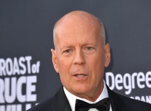 Bruce Willis at the Comedy Central Roast of Bruce Willis in 2018