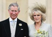 Charles and Camilla on their wedding day, April 9, 2005