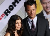 Fergie and Josh Duhamel at the premiere of "When in Rome" in 2010