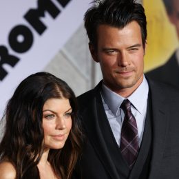 Fergie and Josh Duhamel at the premiere of "When in Rome" in 2010