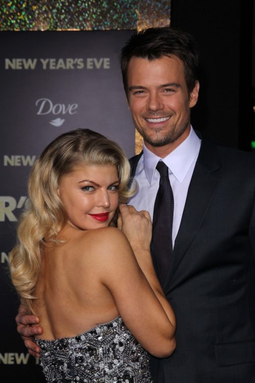 Fergie and Josh Duhamel at the premiere of "New Year's Eve" in 2011