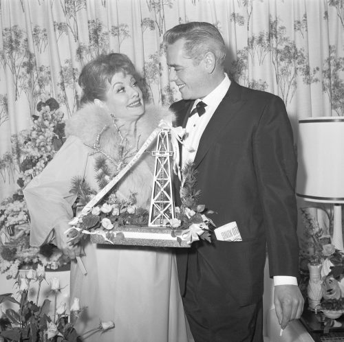 Lucille Ball and Desi Arnaz in 1960