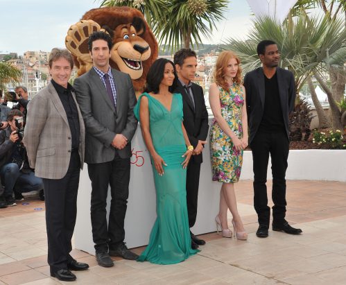 The cast of "Madagascar 3" at the 2012 Cannes Film Festival