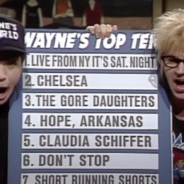 Mike Myers and Dana Carvey on "Saturday Night Live"