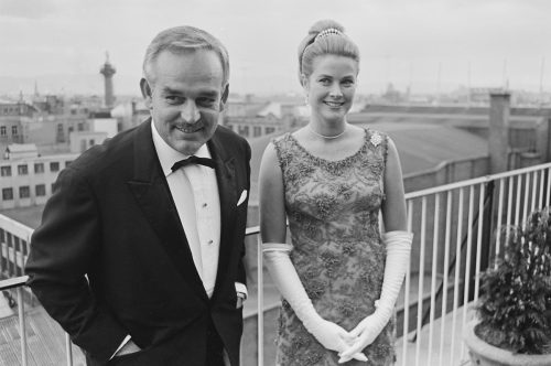 Rainier III and Grace Kelly in Ireland in 1965