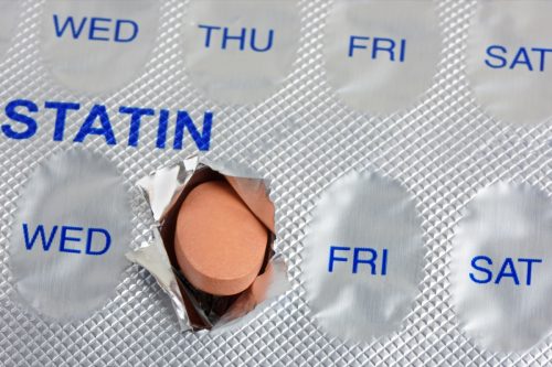 statin in foil packaging