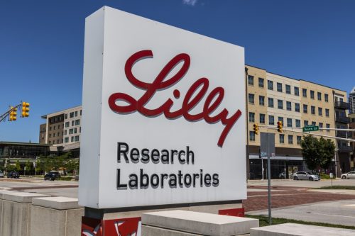 sign for eli lilly research labs