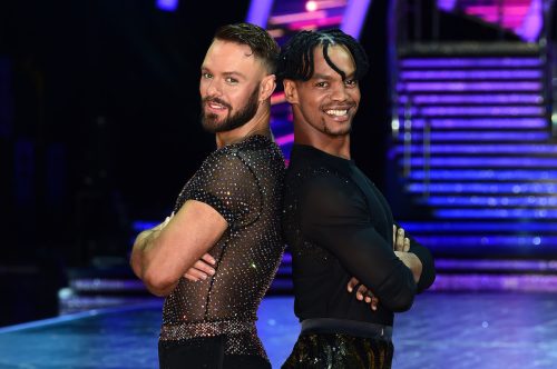 John Whaite and Johannes Radebe at the "Strictly Come Dancing" live tour press launch