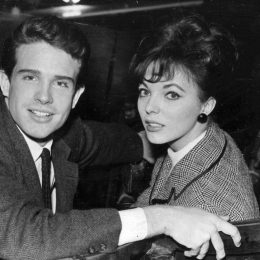 Warren Beatty and Joan Collins in 1961