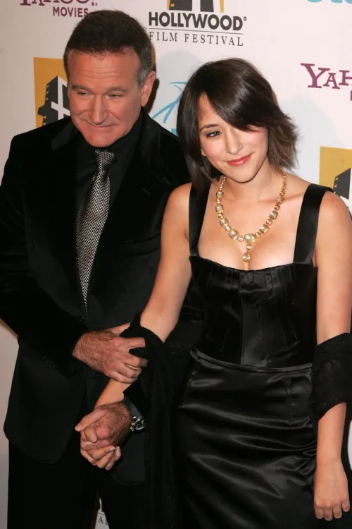 Robin and Zelda Williams at the Hollywood Film Festival's Awards Gala in 2006