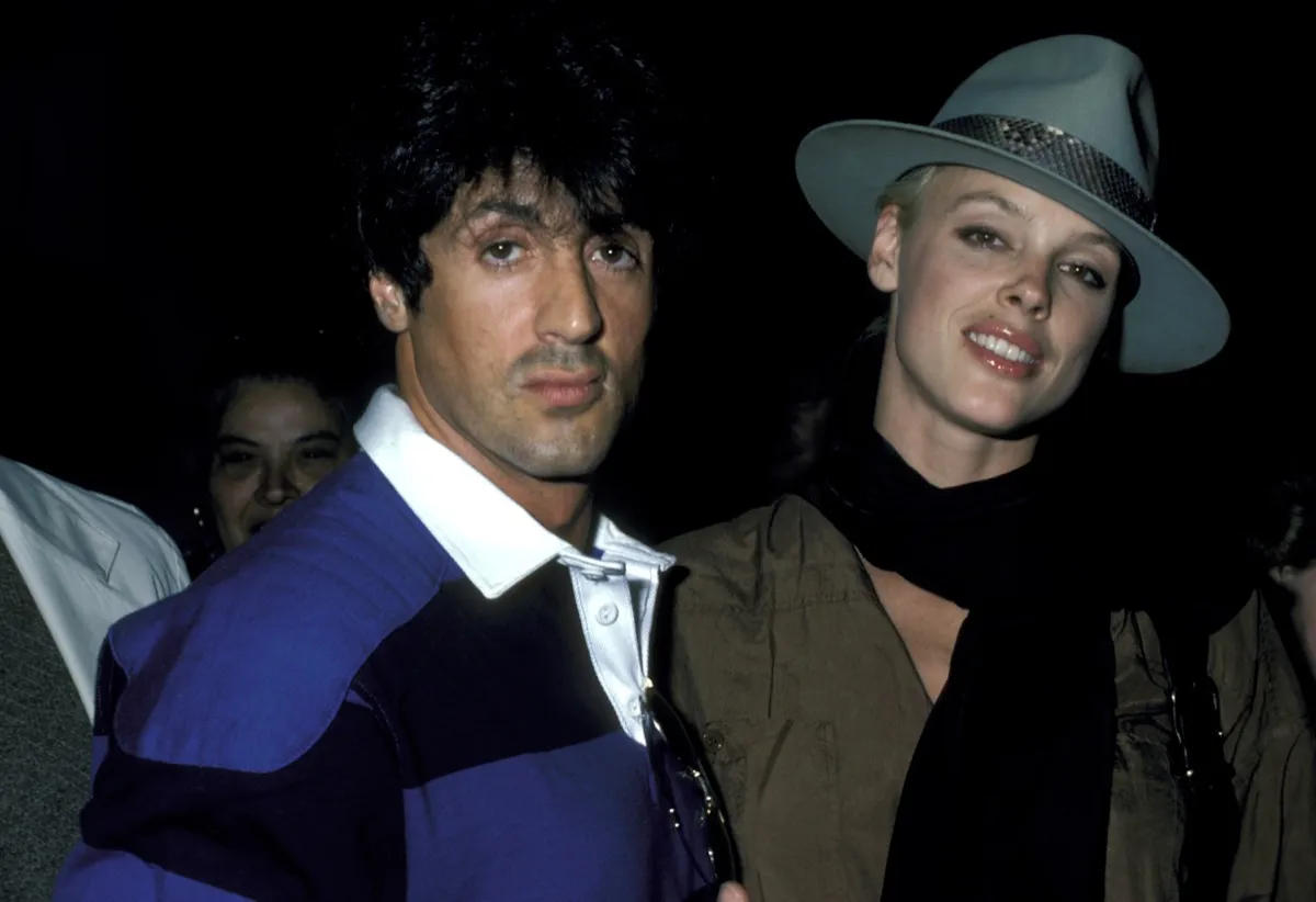 Sylvester Stallone and Brigitte Nielsen in 1986