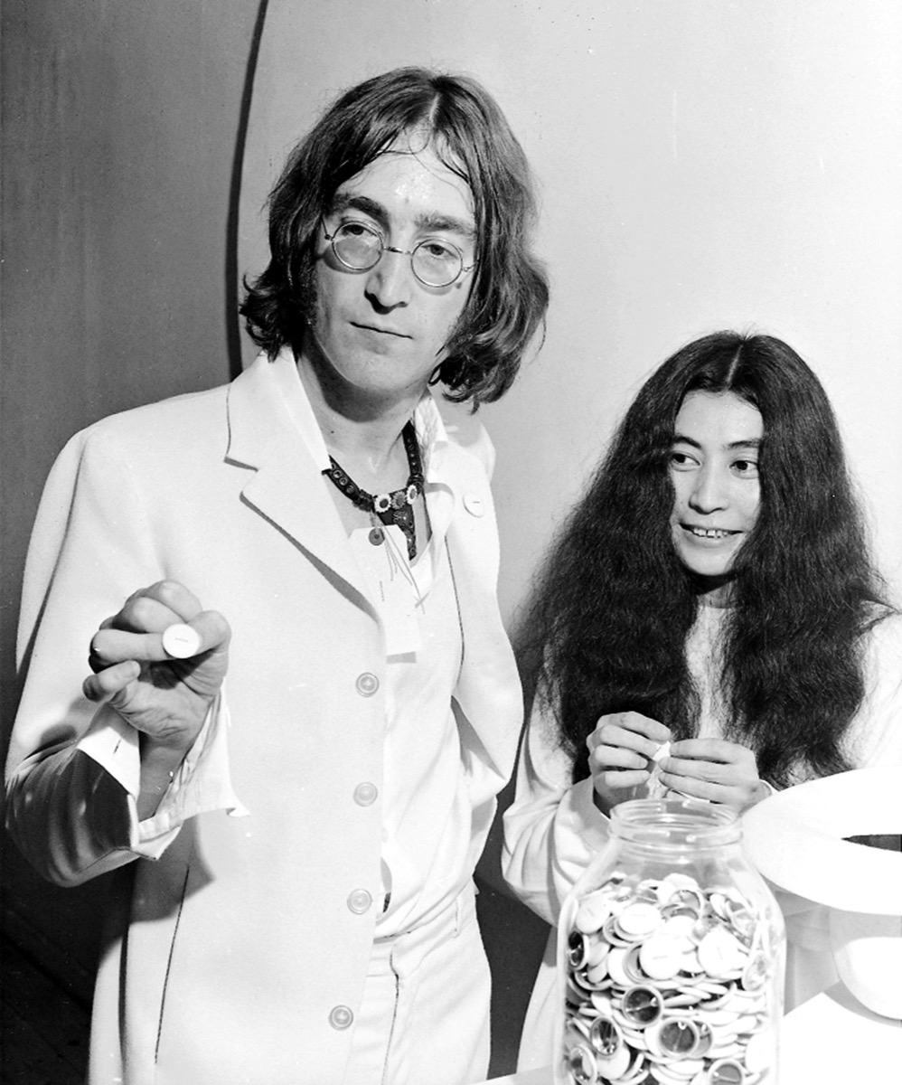 John Lennon and Yoko Ono in 1968